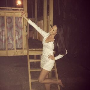 Bebe Sparkle Bodycon Dress